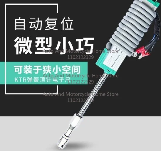KTR 10 25 50 75 100mm Linear Displacement Sensor Automatic Reset Electronic Ruler Miniature Spring Displacement Transducer