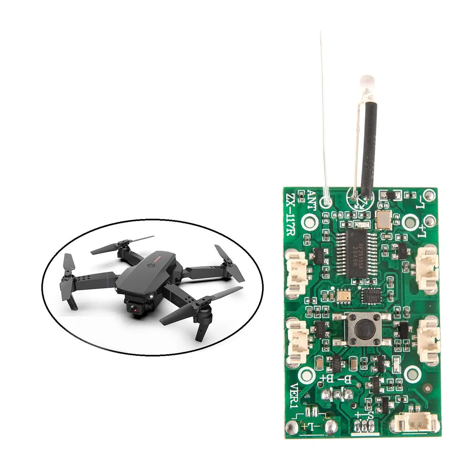 E88  Replacement Parts Spare Parts Accessories Circuit Board , Circuit Board, As described