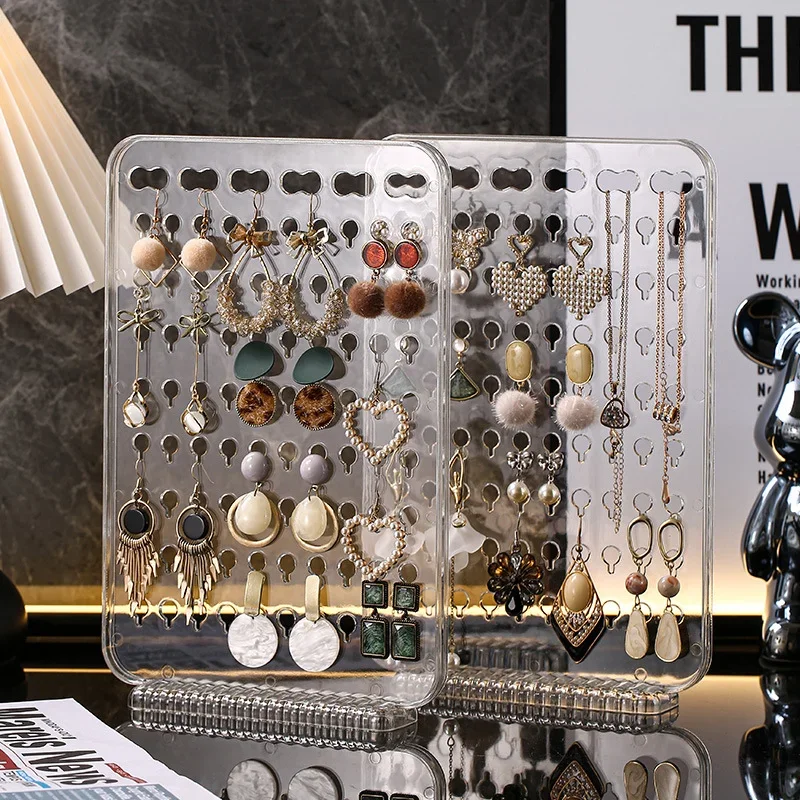 

Дисплей для сережек, уникальный органайзер для сережек, подставка для сережек, удобная подставка для ювелирных изделий, держатель для матери, подарок для жены, дома