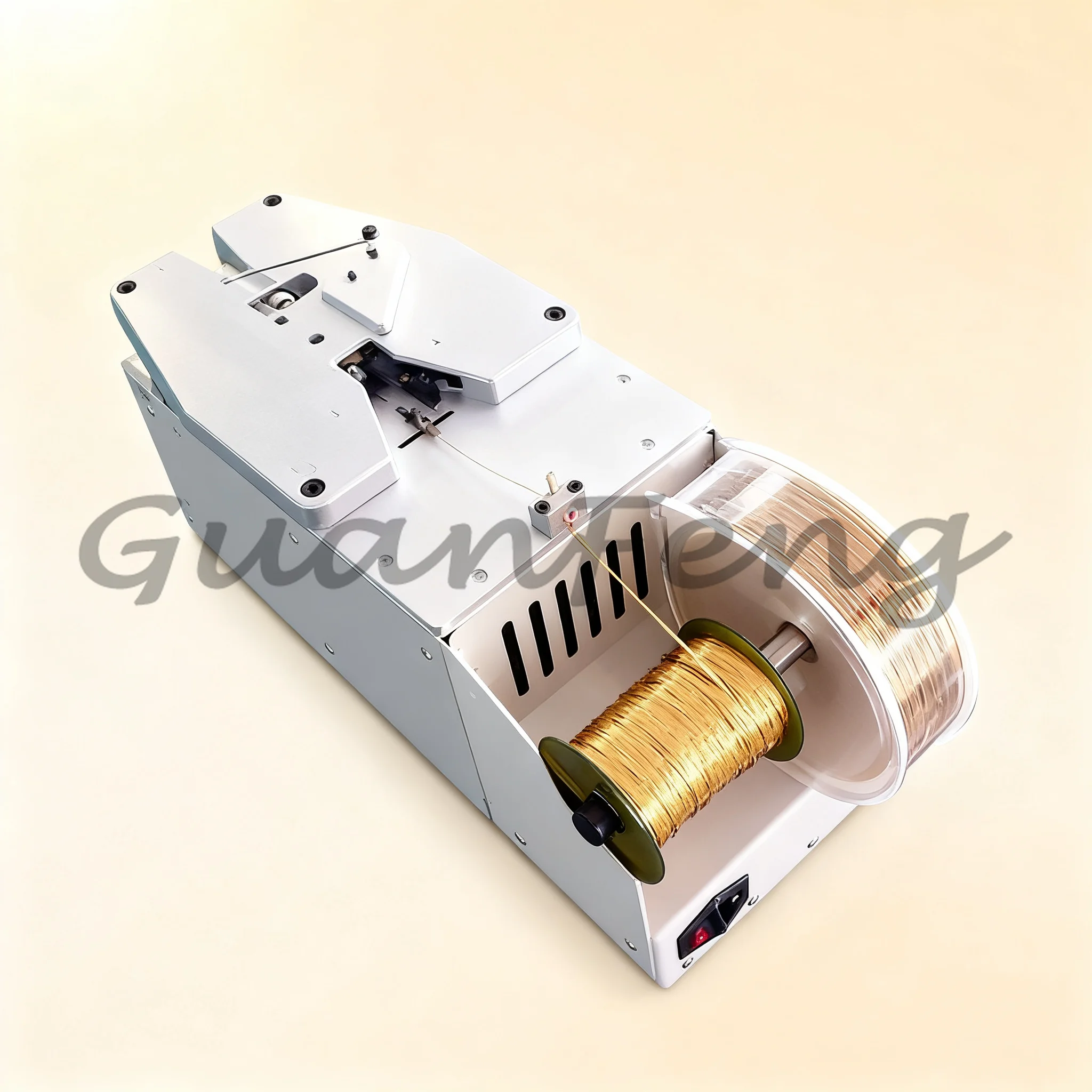 Semi-Automatic Bread Twist Tie Tying Machine Electrically Driven for Food Beverage Textiles Commodity Wrapping Packing