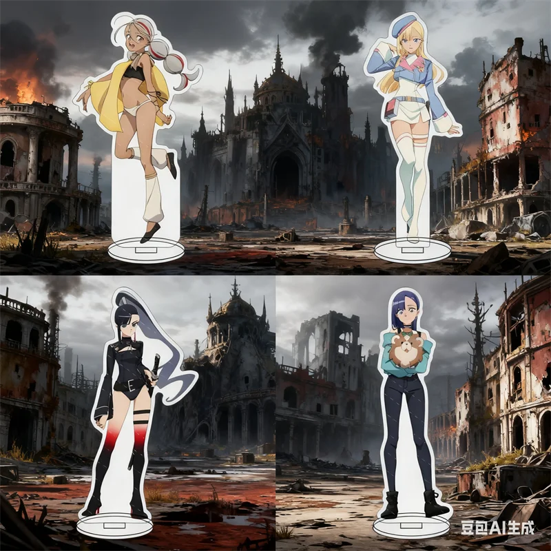 أنيمي الغسق ما وراء نهاية العالم الاكريليك حامل أكيرا Himegami نموذج لوحة الديكور الأصالة 15 سنتيمتر مكتب الشكل العرض