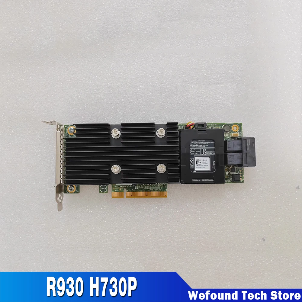 

Для DELL R930 H730P 2G Cache PCI-E Array Card 0X4TTX 044GNF