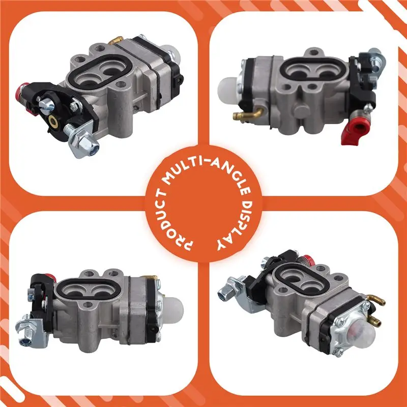 Carburetor For Kawasaki KBL35A KBL27B TJ27E String Trimmer TJ35E 34.4Cc Engine TJ 35 27 TJ35 E 504 11 61-01 504116101-ABQF view 2
