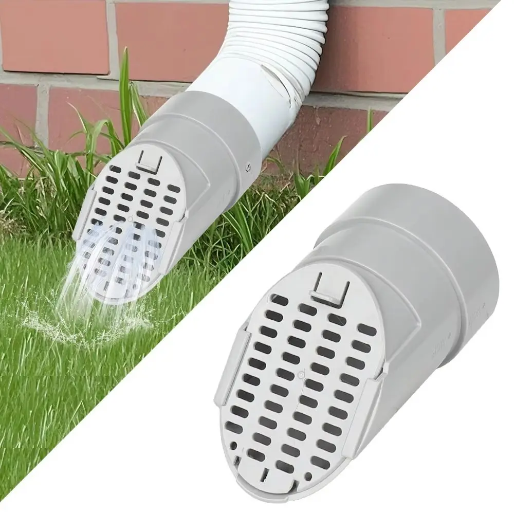 غطاء أنبوب تصريف دائري شديد التحمل مضاد للانسداد، شبكة فلتر مياه الأمطار المتينة، سهلة التركيب لمنع الحشرات