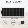 1000W 태양 전지판 태양 전지 500W 태양 전지판 태양 전지 충전기 400W 200W 100W 유연한 태양 전지판 16.5V 고효율 태양 광 모듈 DIY 키트 생성 자동차 홈 캠핑 BOGUANG Solar Panel Solar Cell 4