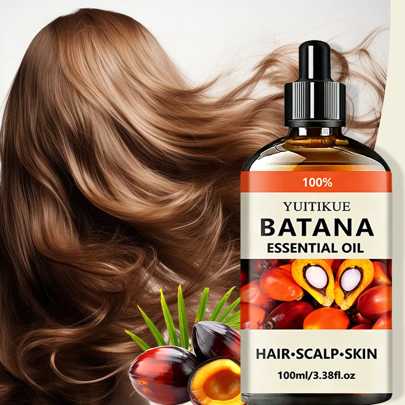 Natural Organic Batana Hair Oil Deep Nourishing And Strengthening Formula for Promoting Healthy Shiny Hair Growth