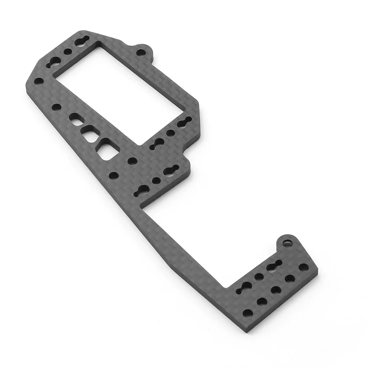 Carbon Fiber Graphite Radio Plate RC Car Accessories for MP10 RC Car Upgrade Parts Accessories TO-266-MP10