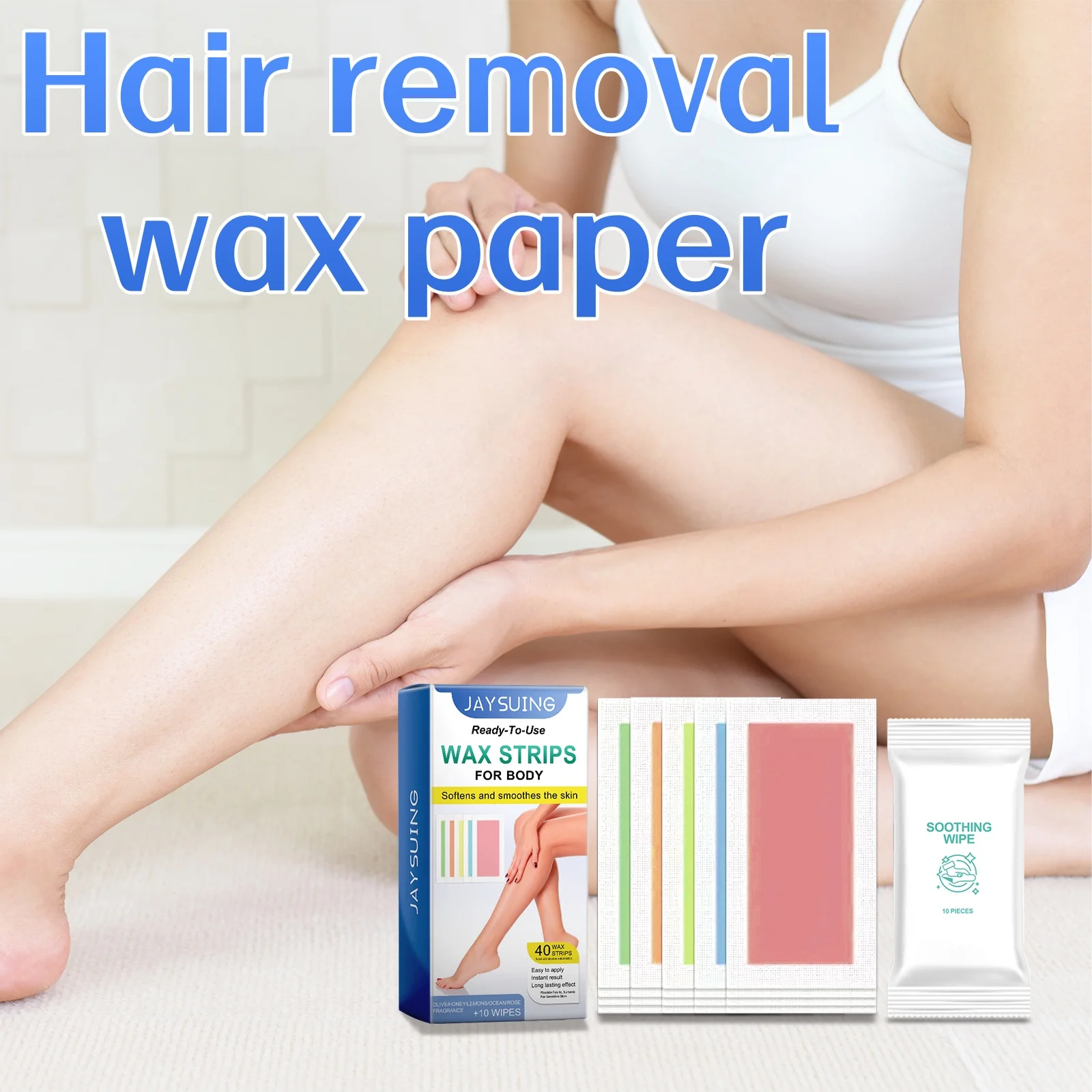 Hair Removal Wax Paper Quick Hair Removal Patch Gentle Non Irritating Removal Of Hair From The Arms Armpits Legs Body Care Tools