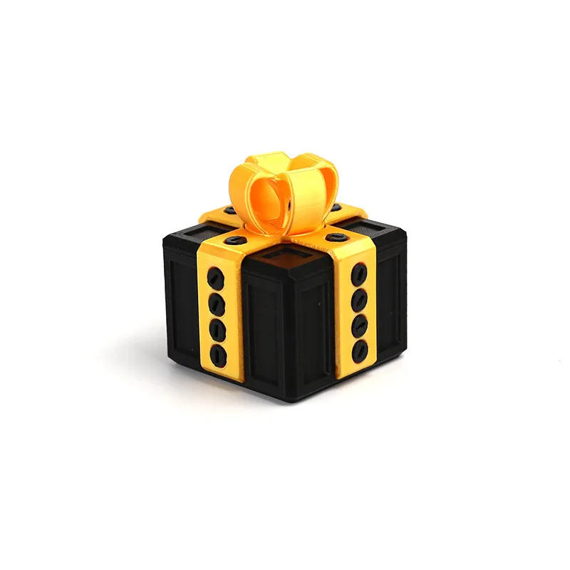3D-gedruckte, lustige Streich-Überraschungsgeschenkbox mit komplexen und zeitverbrauchenden Schrauben.