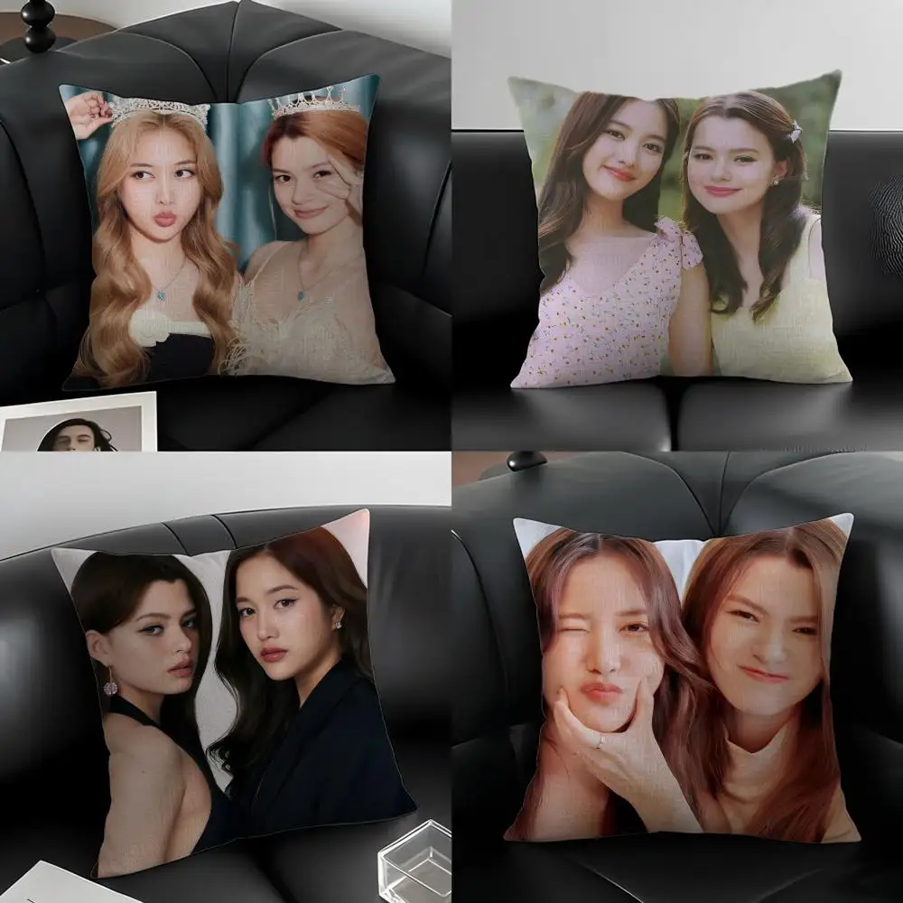 Actor FREENBECKY Cushion Cover Natural Linen Pillowcase Set, All-in-One Decor for Sofa, Bedroom & Chair
