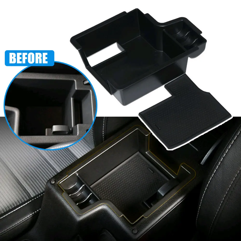 

1 Set Car Organizer Car Central Storage Box Car Armrest Storage Box Auto Interior Accessories for Skoda Octavia A7 2013-2018