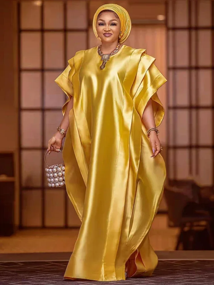 Vestidos africanos Boubou de talla grande para mujer, trajes de Ankara, vestido tradicional, caftán musulmán, Abaya, árabe, Dubai, turco, africano