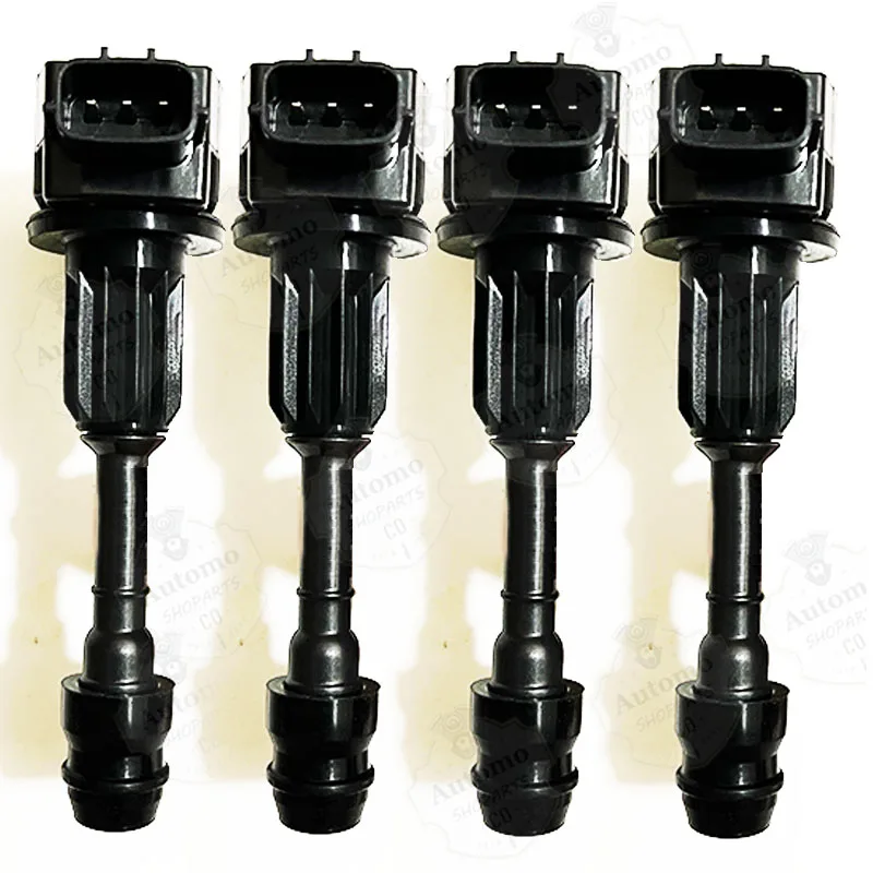 1/4PCS Ignition Coil For Nissan Cube March III Micra 03-10 K12 Note E11 Ignition Coil 22448-AX001 22448AX001 AIC6207F