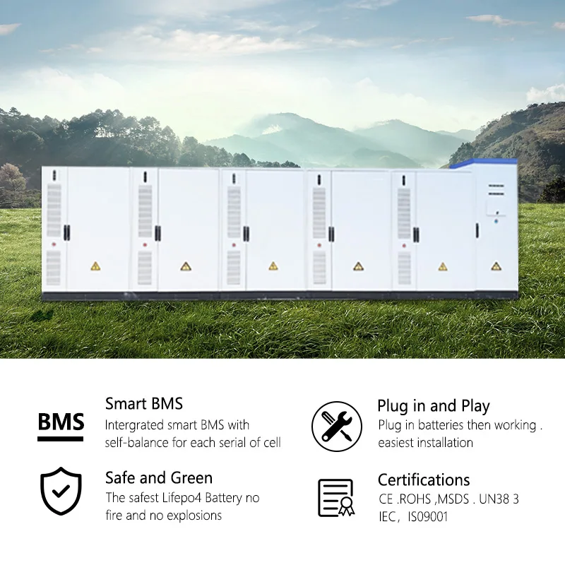 SMS OEM 215KWh LiFePO4 Lithium Battery Power Storage System with Liquid Cooling for Factory Use Solar Energy Container off Grid