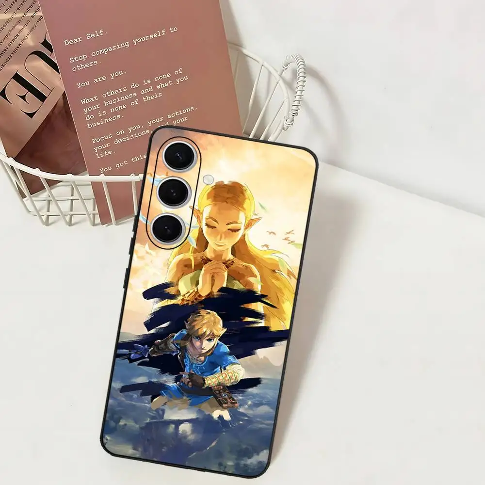 حافظة هاتف The Legend Of Zeldas لهاتف سامسونج S 24 Fe 25 Ultra Plus 20 Lite 21 30 22 23 24 22 Ultra 5G Fundas