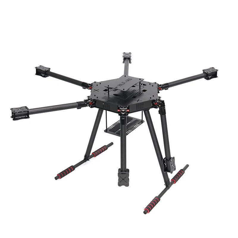 BCUBE ZD960 Pixhawk2.4.8 M8N Full Carbon Fiber Hexa-Rotor Frame Blheli 40A Esc Flight Comtrol Radio Telemetry Set