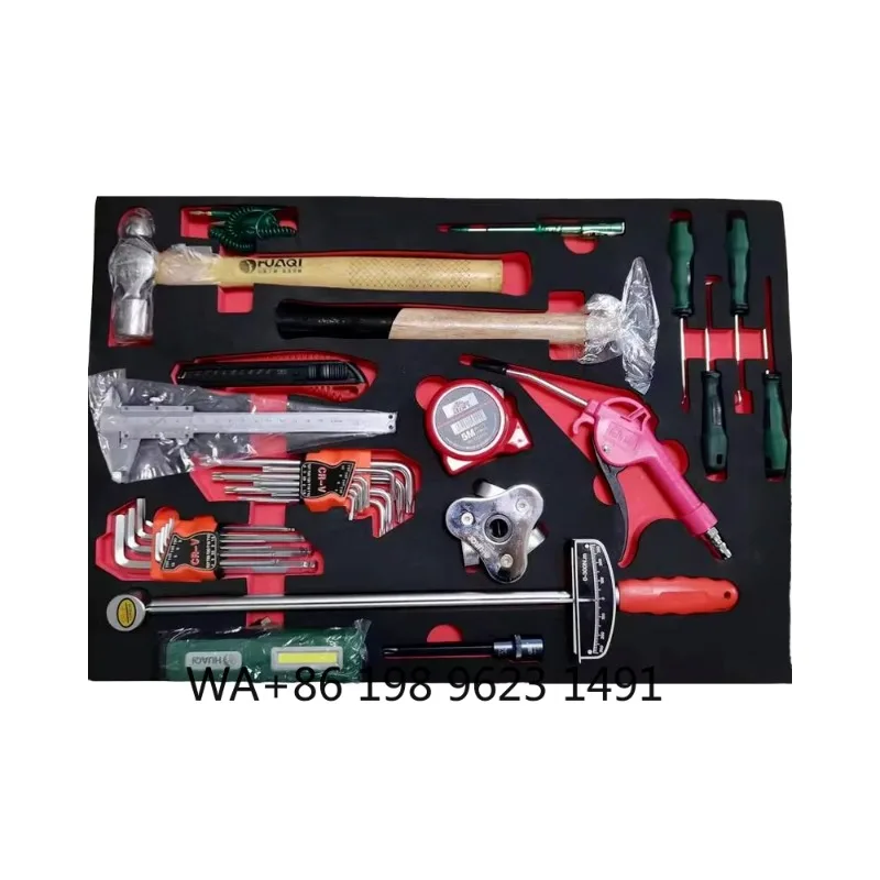 

Durable Steel Workshop Tool Kit, Universal Hand Tools, Practical Mechanical Repair Supplies for Car Service and Industrial Task
