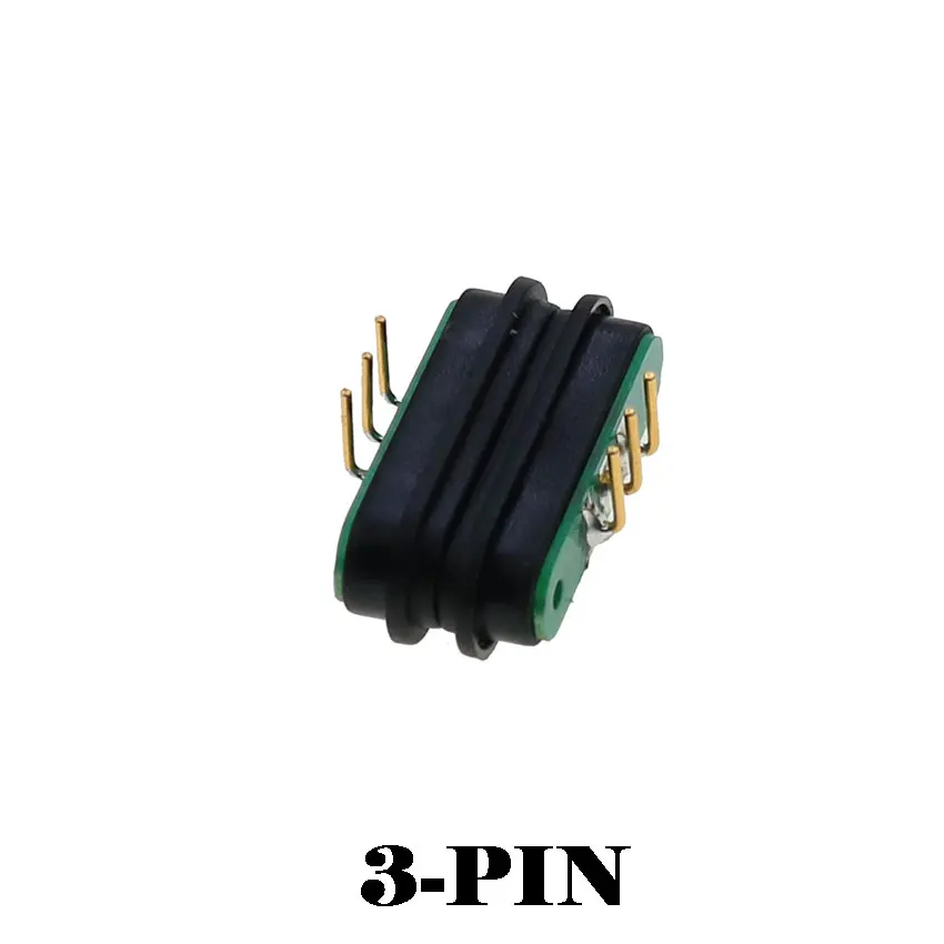 1 Pair of Magnet Spring Loaded Pogo Pin Connectors 2/3/4/5/6 Pin Through Hole PCB Mount Male Female DC Max.Power Charge