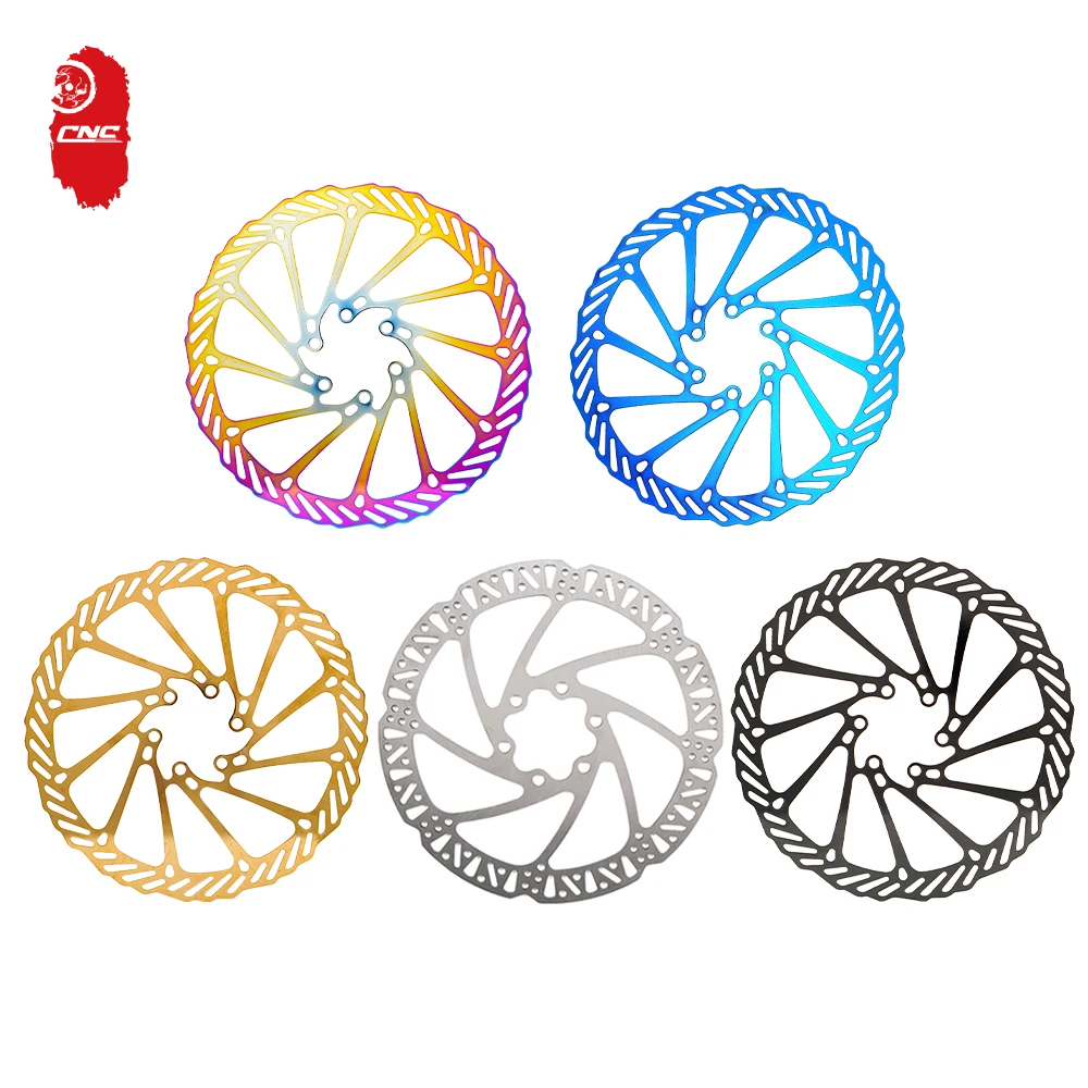 CNC Cooling Bicycle Brake Disc Rotors 160mm Mountain Road Bike Disk Brake Rotor CL117