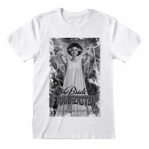 

Universal Monsters Bride Of Frankenstein Official Tee T-Shirt Mens Unisex