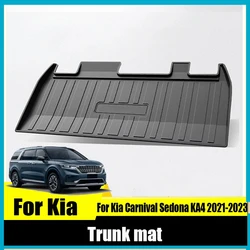 For Kia Carnival Sedona KA4 2021 2022 2023 Car interior trunk protection mat TPE material car interior protection mat