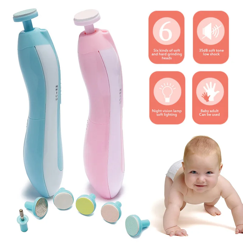 Safe Electric Nail Trimmer for Babies and Kids