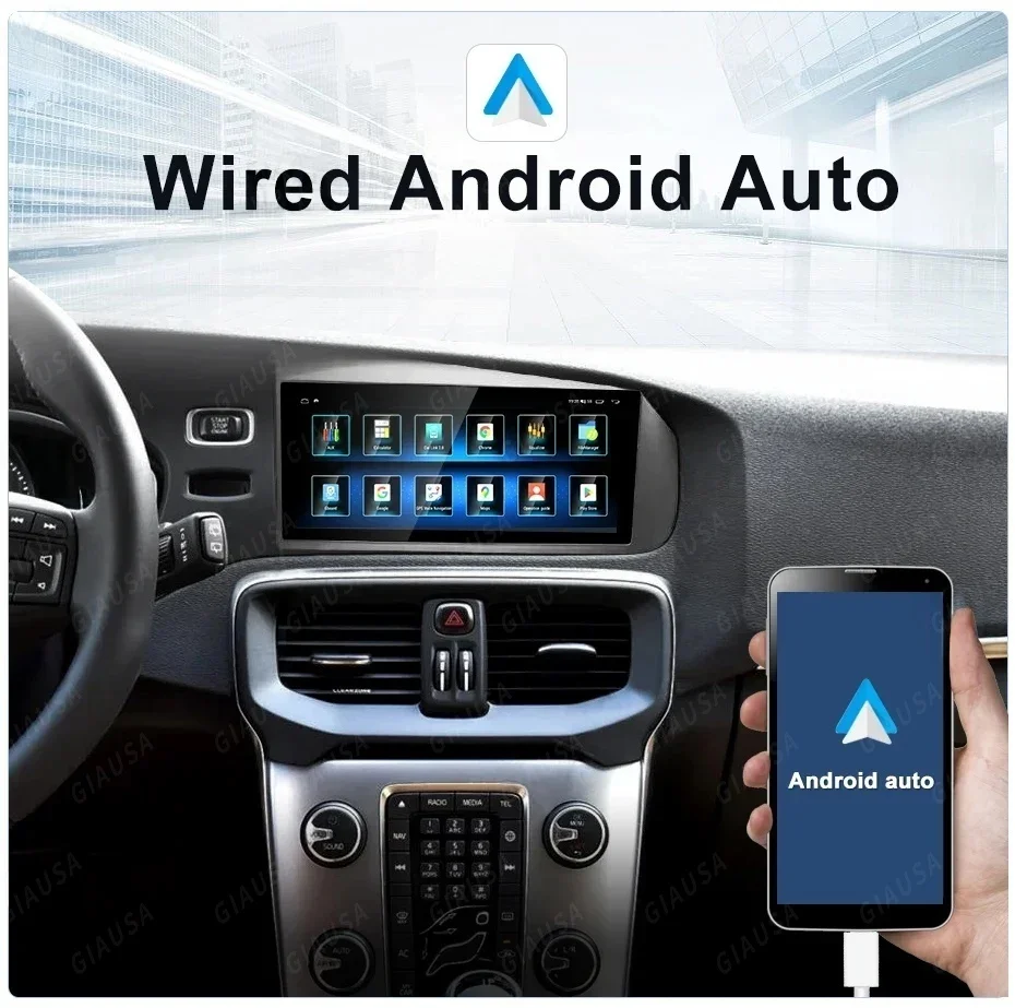 

Ls сенсорный экран Android 13, двойная система, автомобильное радио, GPS-навигация, DVD-плеер, стерео мультимедийное аудио для Volvo V40 2011-2017