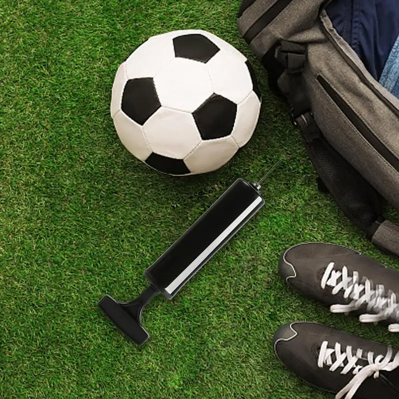 Bomba de ar de bola portátil bomba de bola esportiva com agulha portátil inflator de bola esportiva para pneu de futebol bomba de ar compacta