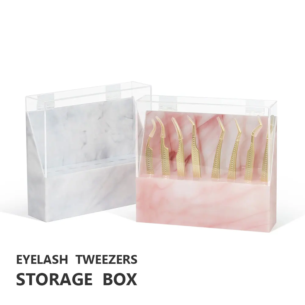 

Eyelash Extension Tweezers Storage Box Professional Display Stand Organizer Case Lash Pillow Eyelash Extensions Supplies