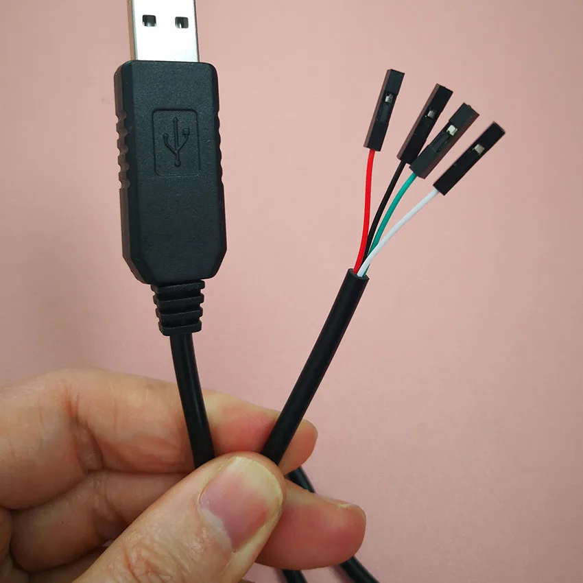 1 PCS CH340G USB to TTL Module CH340G Flasher Cable STC Down-loader Adapter Download Cable New Universal
