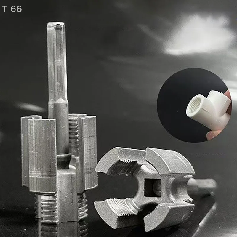 

Electric Drill Compatible PVC Pipe Threader Kit Pipe Thread Cutting Tool Integrated Internal External Pipe Threading Tool