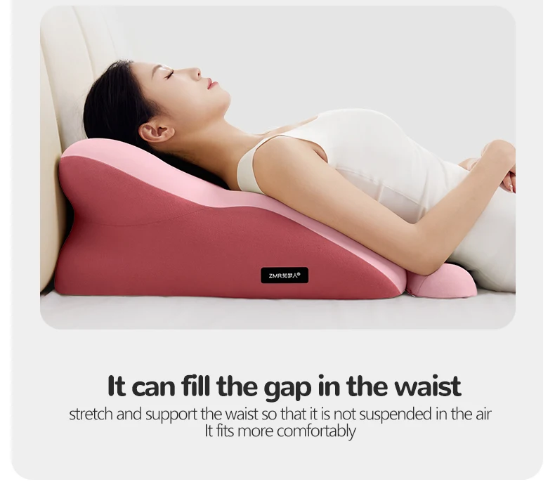Verstellbares Keilkissen gegen Säurereflux, Multifunktionales Liegekissen für Bauchlage, Liegekissen für Schlafposition, Bettkissen – Detail 8