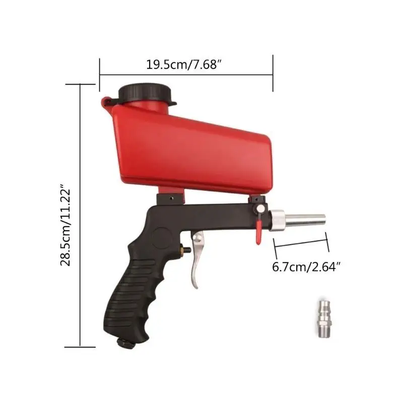 

R9UF Powerful Pneumatic Abrasive Sandblasting Sprayer for Car Repair and Refinishing