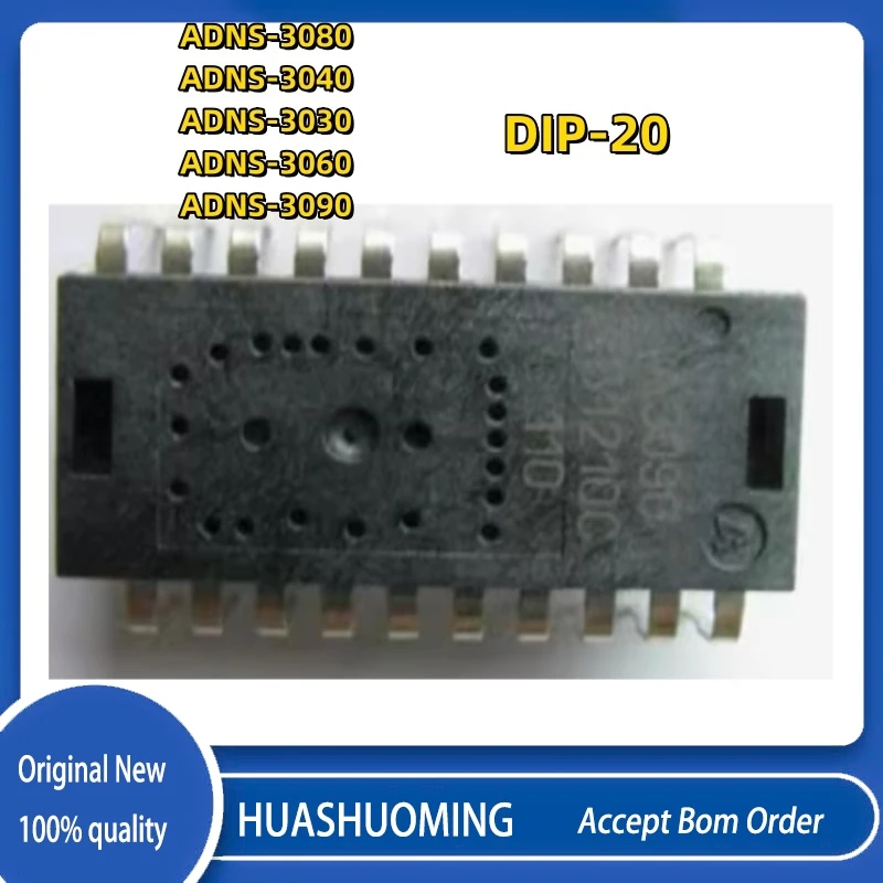 NEW 10Pcs/Lot  ADNS-3080  ADNS-3040  ADNS-3030  ADNS-3060 ADNS-3090    DIP-20