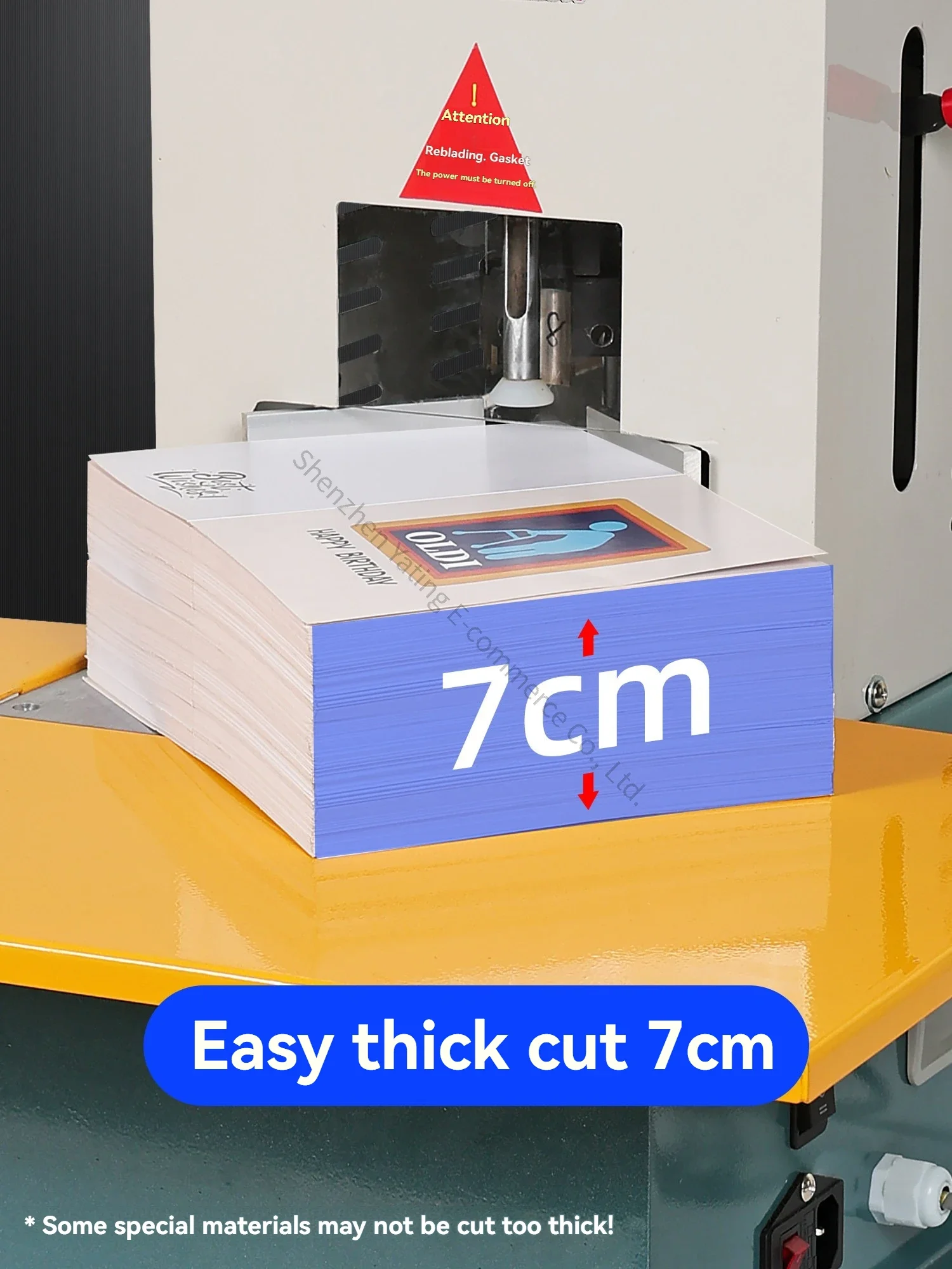 1pc Electric Rounding Machine Chamfering Machine PVC Leather Business Card Hanging Tag Rounding Machine, Corner Cutter DQ-08