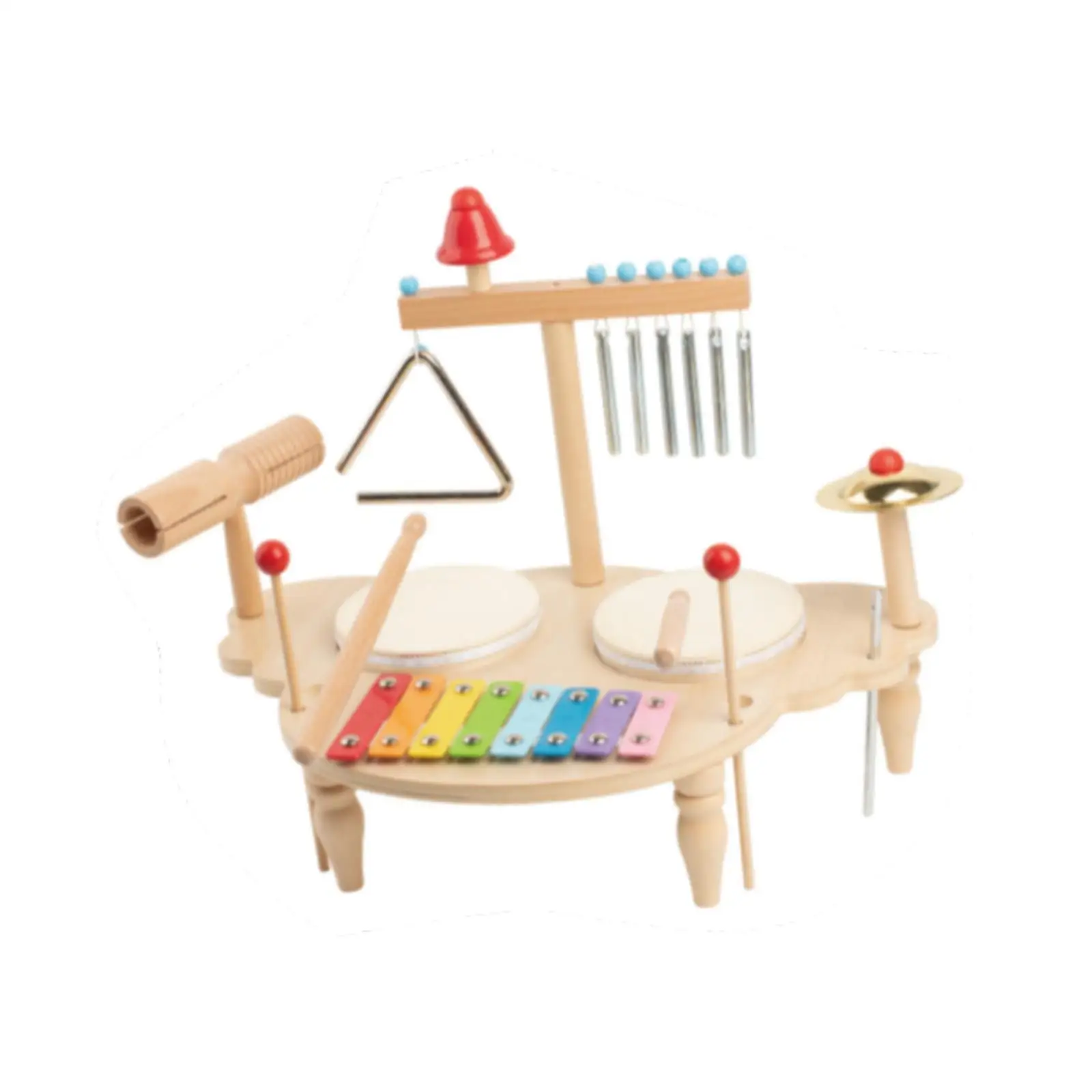 Ensemble de batterie Xylophone pour enfants, jouet musical pour garçons et filles, cadeau d'anniversaire