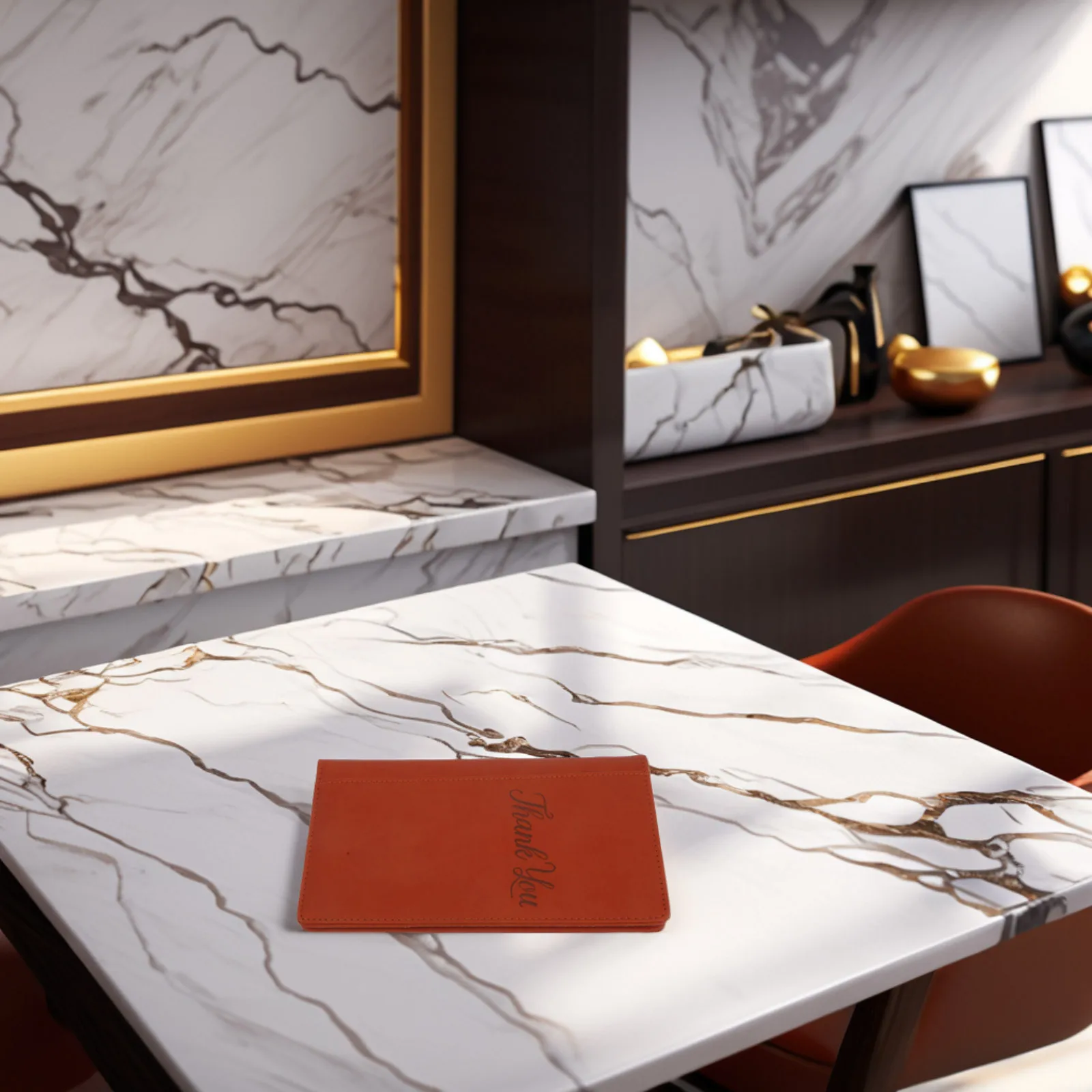 

Держатель для карт в клетку из искусственной кожи, папка с наконечником ресторана, книга для счетов, контрольный презентатор для официантки, кафе-бара, органайзер для чеков