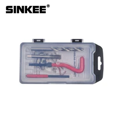6 Kinds of Recoil Thread Inserts Installation Kit Repair Tool Drill Tap M7 M9 M12 M14 SK1051