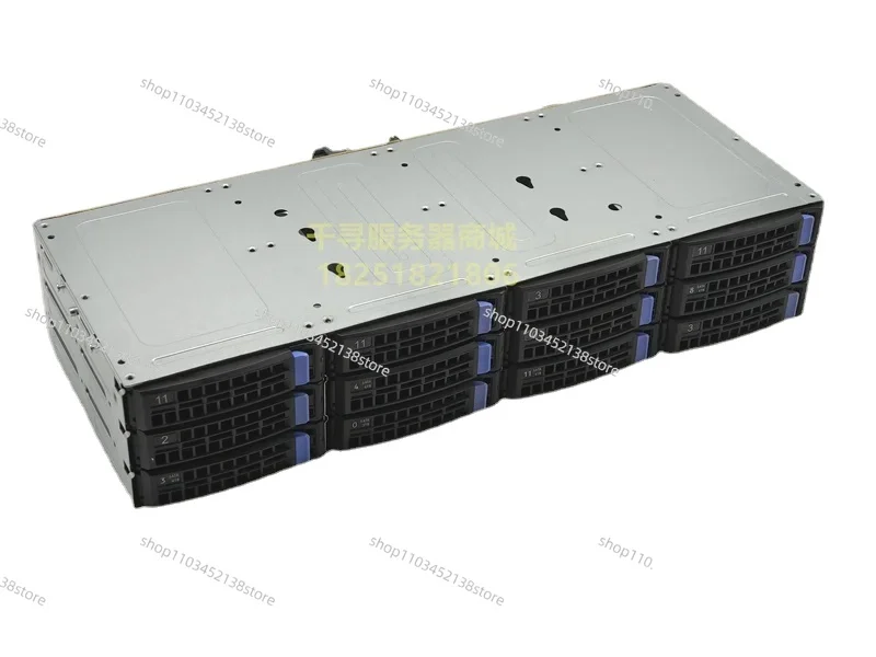 12 drawer 3.5 inch 6Gb, 12Gb hard disk cage Chia Black Qunhui hot plug 2U chassis series SAS storage