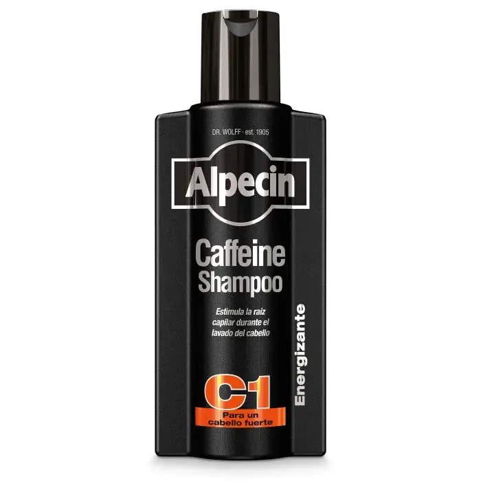 Black anti-fall shampoo 375ml - Alpecin