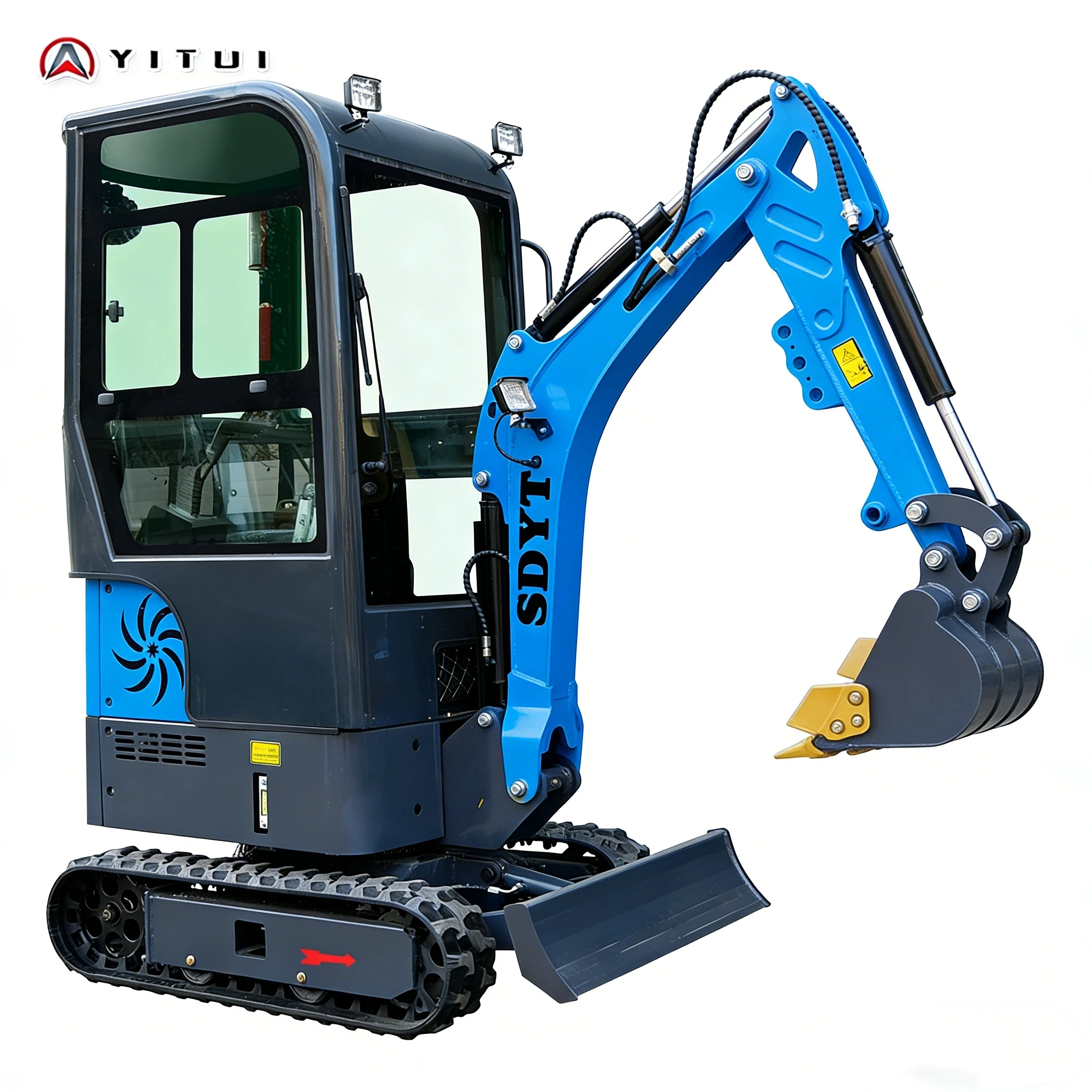 

2026 New Mini Excavator Ce Certified 1.5 Ton Professional Digging Machine For Commercial Engineering Projects Customized