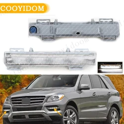 Car Front LED Daytime Running Light DRL Fog Lamp For Mercedes-Benz W166 ML350 ML400 X204 GLK350 2012-2015 2049065501 car-styling