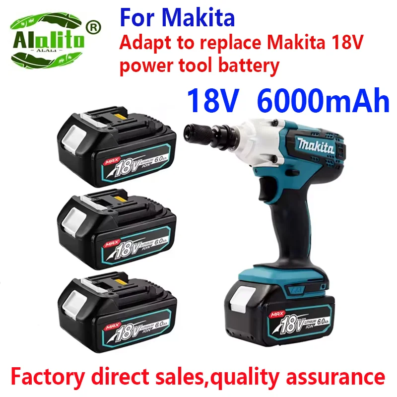 Upgraded 18V Makita BL1860 BL1850B BL1850 BL1840 BL1830 BL1820 BL1815 LXT-400 Replacement Lithium Battery