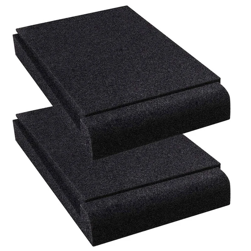 4Pcs Acoustic Panels Foam Suitable For 5 Inch Speakers High-Density Acoustic Foam Prevent Vibrations And Fit Most Stands