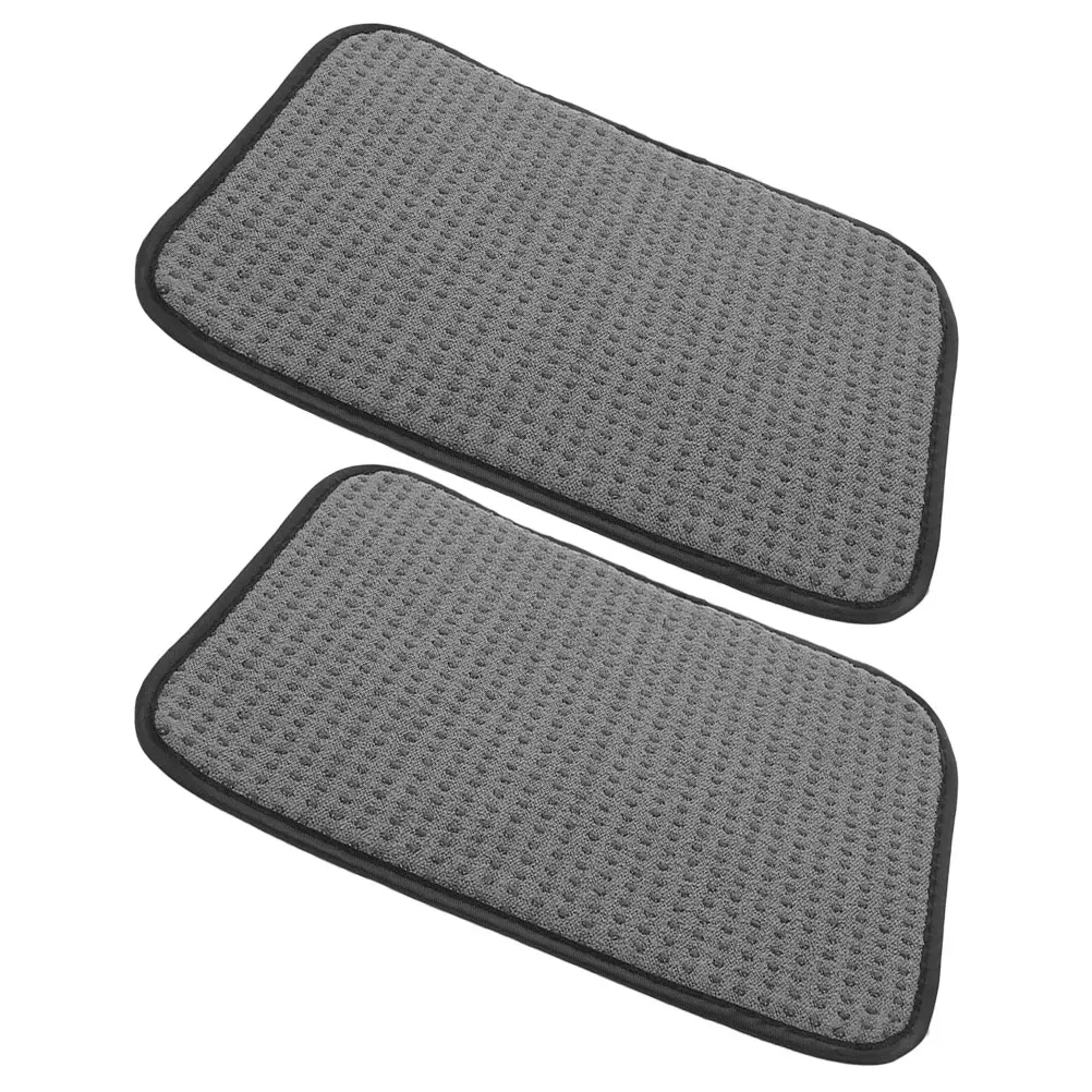 

2 Pcs Bowling Mat Ball Sanding Pads Cleaning Towel Accessories for Men Accessory Kit Cleaner