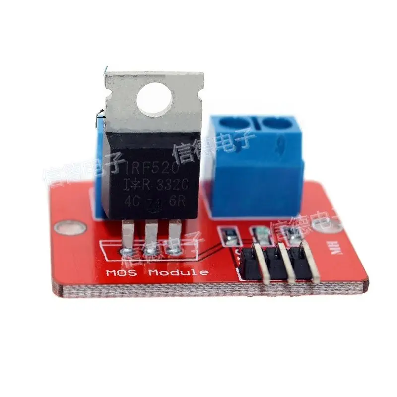 IRF520 MOSFET Driver Module - Field-Effect Transistor Driver for Electronics Projects