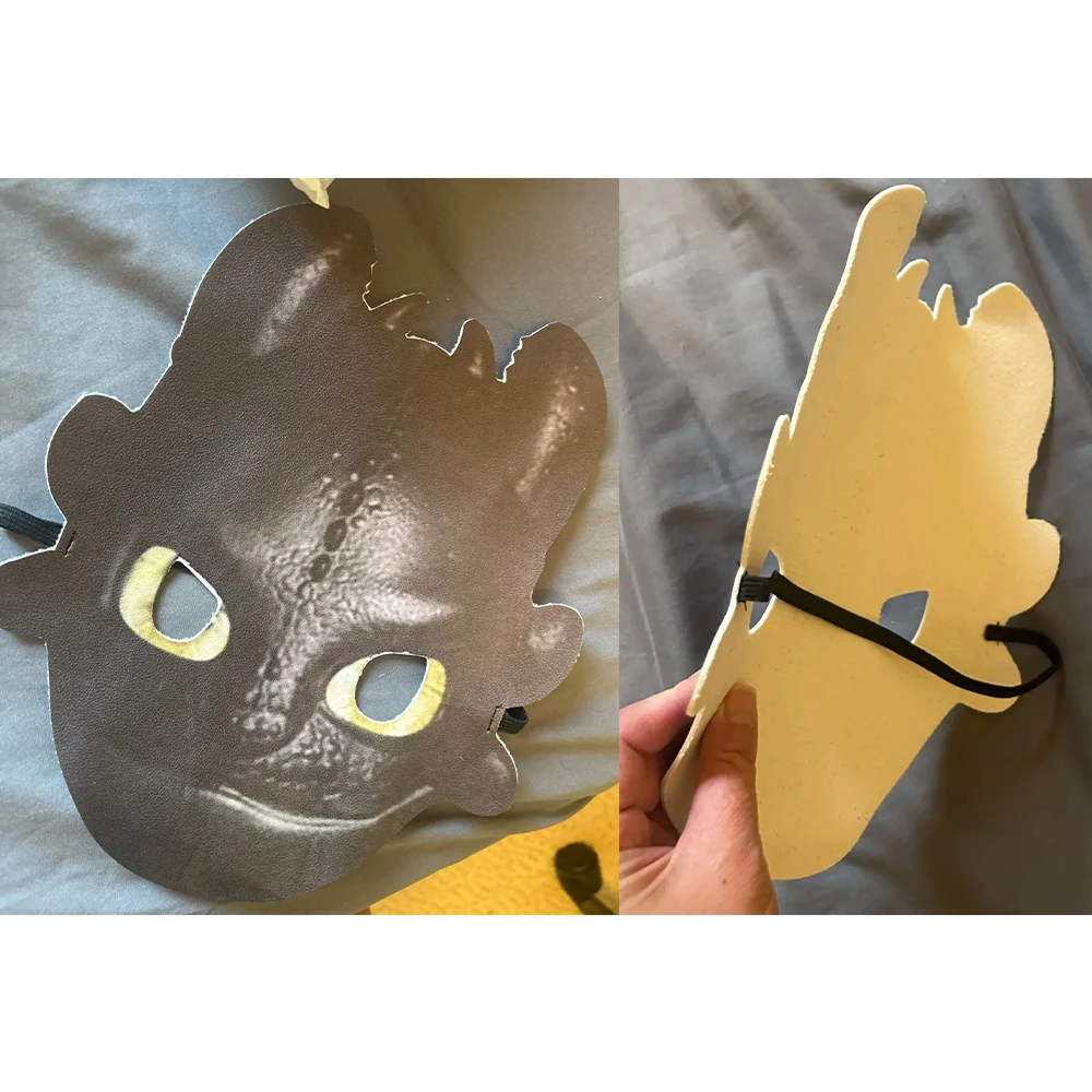 Halloween Cosplay Costume Dinosaur Jumpsuit Kid Training Dragon Knight Costume Mask Tail Clothes Three-Piece Set Anime Dress - Image 6