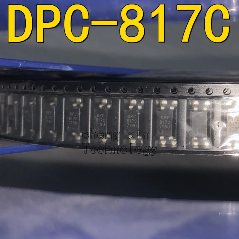 50-200PCS/LOT DPC-817C New and Original silkscreenDPC 817C SOP-4 Transistor Output Optocoupler DPC-817