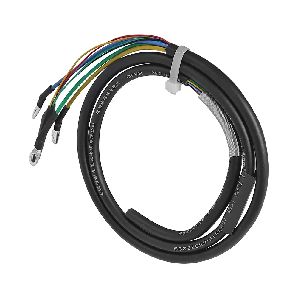 Motor Cable Brushless DC Motor Hall+Phase Wire Pure Copper Hall Sensor Wire for Electric Bicycle Part Motor Cable 2mm²/2.5mm² image 6