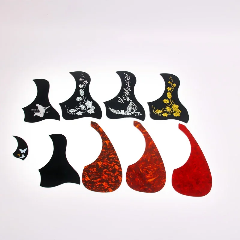 Hot 1Pc Top Quality Self-adhesive Pick Guard Sticker Professional Folk Acoustic Guitar Pickguard  Acoustic Guitar Accessories